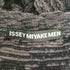 イッセイミヤケメン ISSEY MIYAKE MEN 17AW 黒タグ 製品染め 霜降り ニット Tシャツ メンズ JPN:3