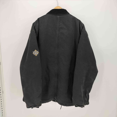 カーハート Carhartt 2011年製 メキシコ製 企業ロゴ 裏地キルティング トラディショナルコート メンズ import:XXL