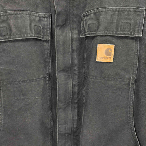カーハート Carhartt 2011年製 メキシコ製 企業ロゴ 裏地キルティング トラディショナルコート メンズ import:XXL