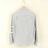 メゾンキツネ MAISON KITSUNE FOX HEAD EMBROIDERY STRIPE SHIRT メンズ import:S