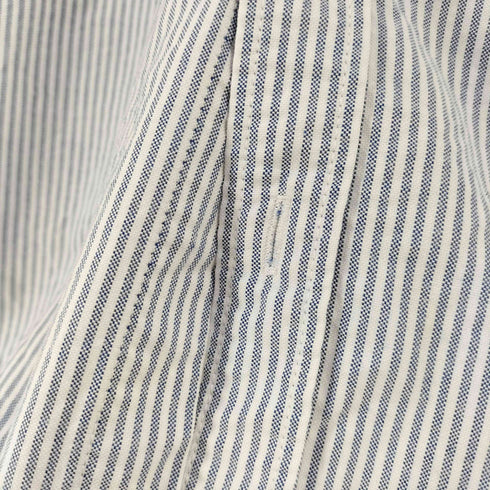 メゾンキツネ MAISON KITSUNE FOX HEAD EMBROIDERY STRIPE SHIRT メンズ import:S