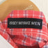 イッセイミヤケメン ISSEY MIYAKE MEN 11SS 黒タグ シワ加工 切替 クレイジーパターン チェック ボタンダウンシャツ メンズ JPN:3