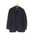 イッセイミヤケメン ISSEY MIYAKE MEN 02SS 銀タグ フェイクポケット デザイン コットン 3B テーラードジャケット メンズ JPN:3