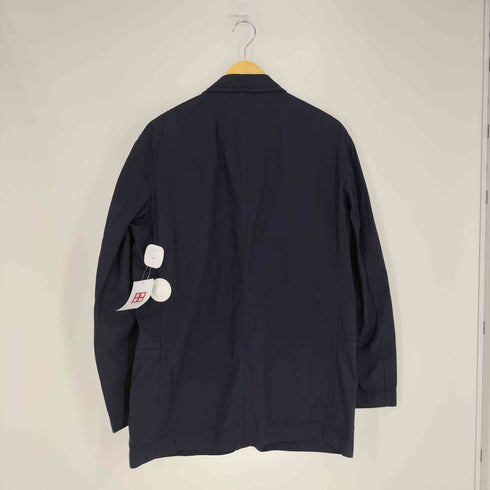 イッセイミヤケメン ISSEY MIYAKE MEN 02SS 銀タグ フェイクポケット デザイン コットン 3B テーラードジャケット メンズ JPN:3