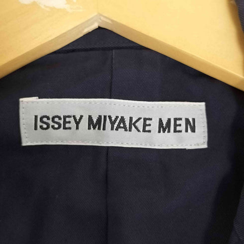 イッセイミヤケメン ISSEY MIYAKE MEN 02SS 銀タグ フェイクポケット デザイン コットン 3B テーラードジャケット メンズ JPN:3