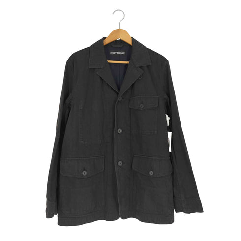 イッセイミヤケ ISSEY MIYAKE 04SS 黒タグ デニム 3B テーラードジャケット メンズ JPN:3