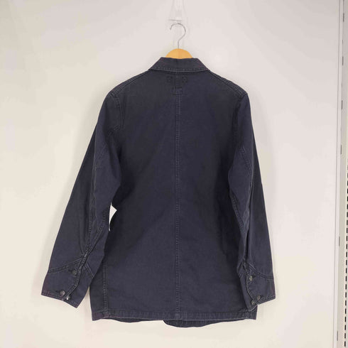イッセイミヤケ ISSEY MIYAKE 00-10s コットン カバーオール ワークジャケット メンズ 40