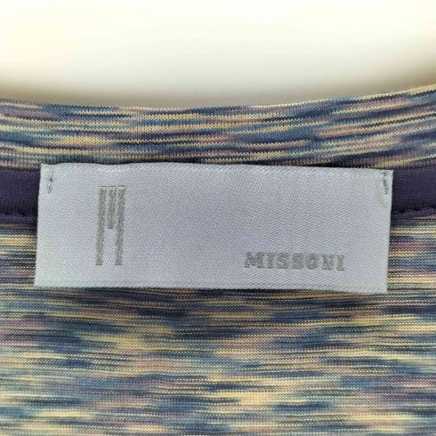 ミッソーニ MISSONI マーブル総柄ワンポケットS/Sカットソー メンズ JPN:M