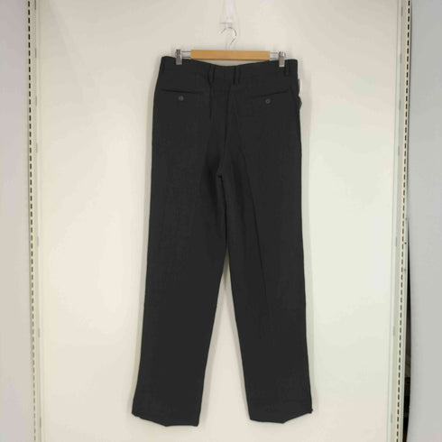 イッセイミヤケメン ISSEY MIYAKE MEN 99SS 黒タグ シワ加工 ウール 2タック スラックス パンツ メンズ XXL