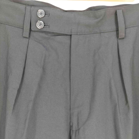 イッセイミヤケメン ISSEY MIYAKE MEN 99AW 黒タグ サイドアジャスター ウール 1タック スラックス パンツ メンズ XL
