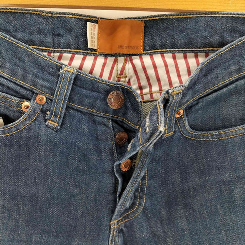 バンドオブアウトサイダーズ BAND OF OUTSIDERS USA製 ボタンフライアンクルデニム レディース 28