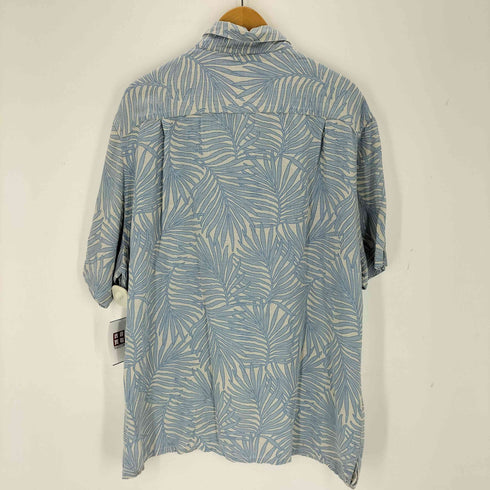 Tasso Elba シルクリネン アロハシャツ メンズ JPN:XXL