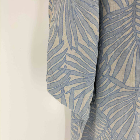 Tasso Elba シルクリネン アロハシャツ メンズ JPN:XXL