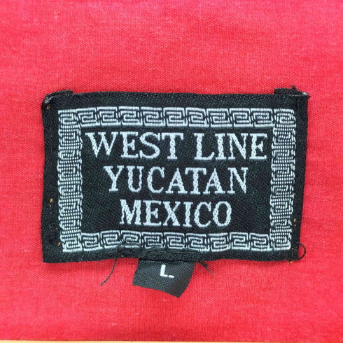 WEST LINE YUCATAN MEXICO キューバシャツ メンズ JPN:L