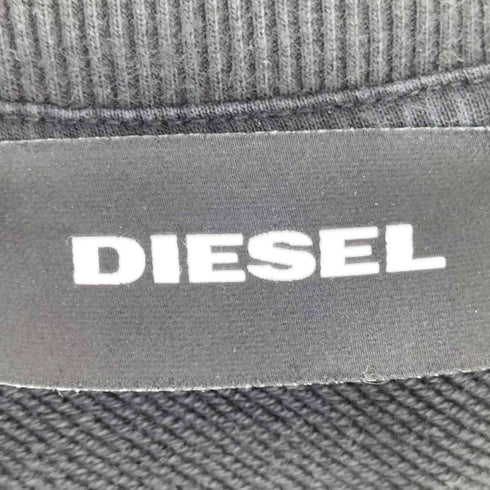 ディーゼル DIESEL プリント クルーネック スウェット メンズ JPN:M