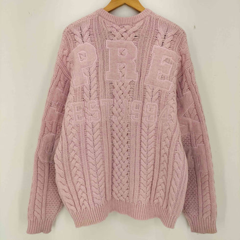 シュプリーム Supreme Applique Cable Knit Sweater メンズ import:M