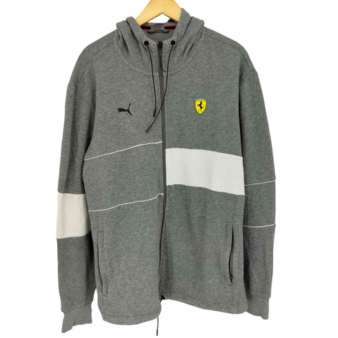 プーマ PUMA Ferrari エンブレム ジップアップパーカー メンズ import:XL