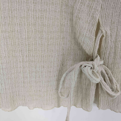 ザラ ZARA サイドレースノースリーブ レディース import:M