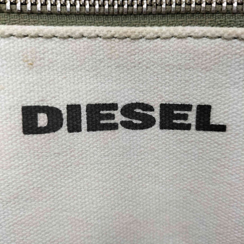 ディーゼル DIESEL ロゴプリント ボーダー トートバッグ レディース
