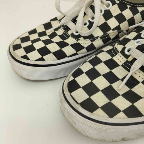 バンズ VANS AUTHENTIC オーセンティック チェッカー ローカットスニーカー レディース JPN:24.5