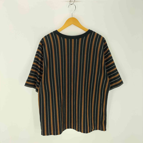 モンキータイム MONKEY TIME ストライプ切り替えクルーネックTシャツ メンズ