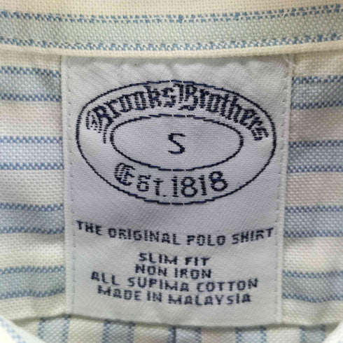 ブルックスブラザーズ BROOKS BROTHERS ボタンダウンストライプシャツ メンズ import:S