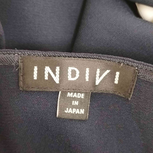 インディヴィ INDIVI 変形プルオーバーブラウス レディース JPN:38