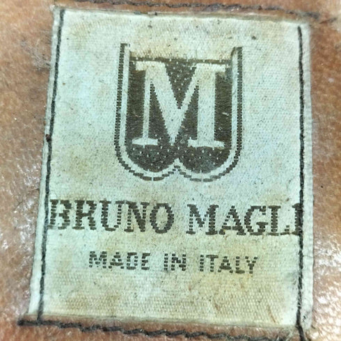 ブルーノマリ BRUNO MAGLI イタリア製 編み込みコインローファー メンズ 9 1/2