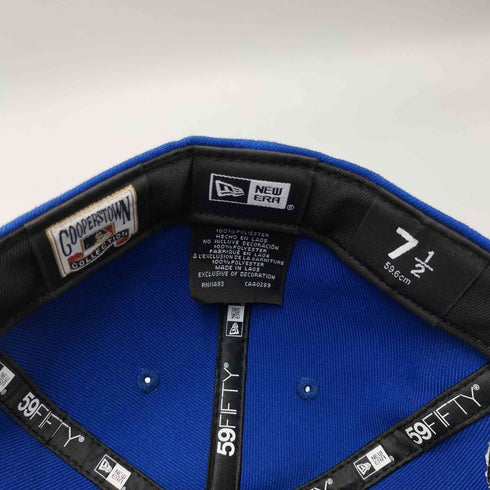 ニューエラ NEW ERA 59FIFTY SHEA STADIUM FLUSHING ROYAL 6パネル ベースボール キャップ メンズ 7 1/2 59.6CM