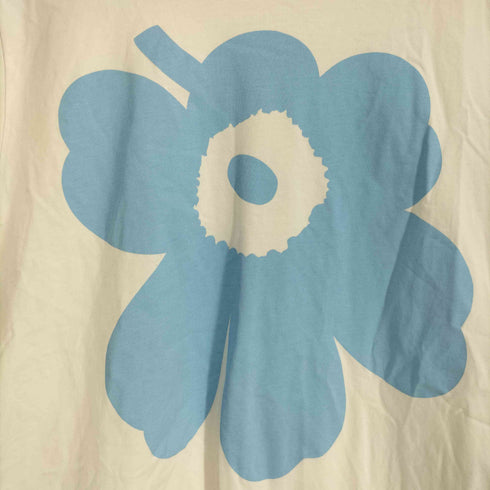マリメッコ marimekko コットン ウニッコプリント 半袖カットソー レディース import:M