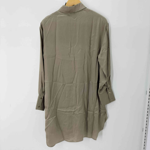 ザラ ZARA L/S シャツワンピース レディース import:L