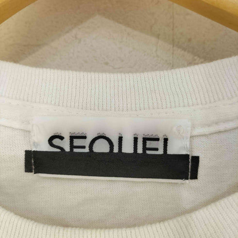 シークエル SEQUEL ブラックバーTシャツ メンズ