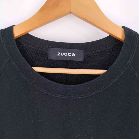 ズッカ ZUCCa ラグランデザイン レイヤードスリーブ クルーネック スウェット レディース JPN:M