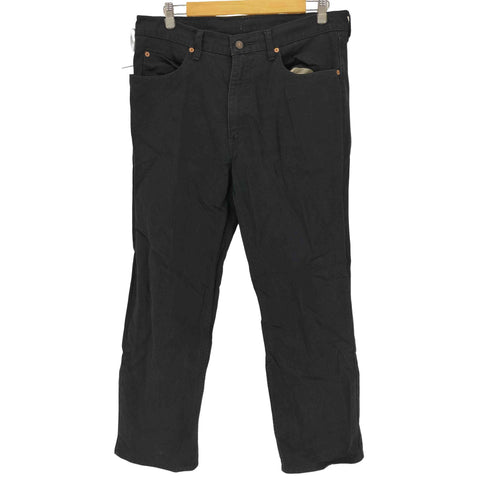 リーバイス Levis 508 ボタン裏 HKQ8 紙パッチ ストレート ブラック デニムパンツ メンズ W36 L34