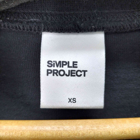 simpleproject L/S ドッキングデザインTシャツ メンズ