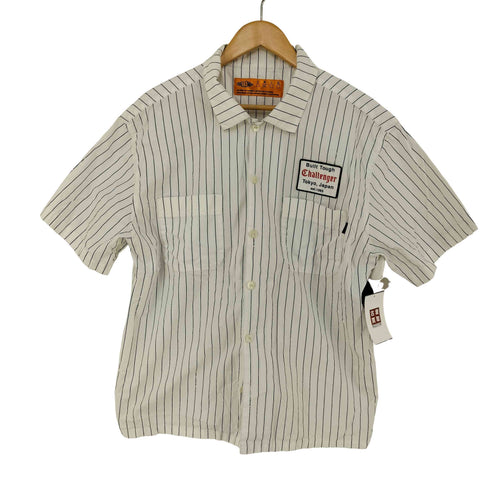 チャレンジャー CHALLENGER 19SS S/S ORIGINAL STRIPE WORK SHIRT メンズ import:M