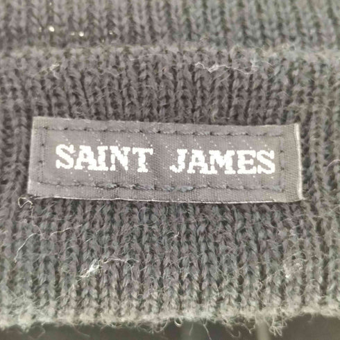 セントジェームス SAINT JAMES フランス製 ウール ニットキャップ レディース adults