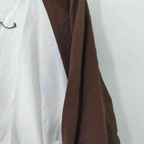 ウェルダン WE11DONE L/S フロントロゴラグランTシャツ レディース import:S