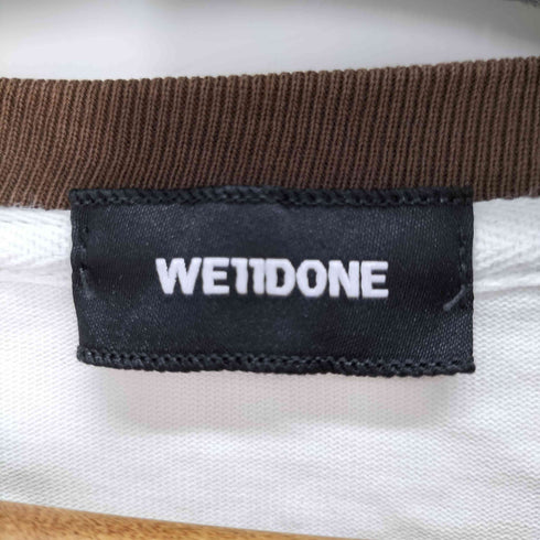 ウェルダン WE11DONE L/S フロントロゴラグランTシャツ レディース import:S