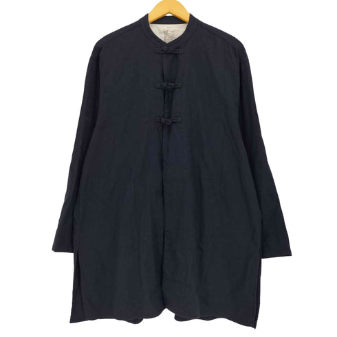 ムジルシリョウヒン 無印良品 オーバーサイズ チャイナシャツ カンフーシャツ メンズ M-XL
