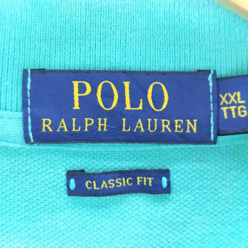 ポロラルフローレン POLO RALPH LAUREN ポニー刺しゅう 鹿の子ポロシャツ メンズ 3XL
