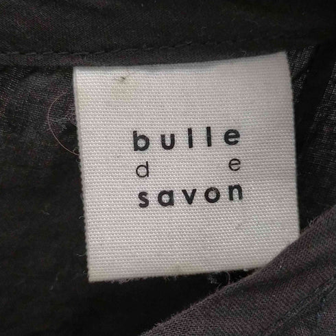 ビュルデサボン bulle de savon フラワー刺繍ビーズコットンワンピース レディース FREE