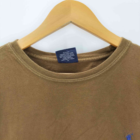 ポロバイラルフローレン Polo by RALPH LAUREN 90S ポニー刺しゅう クルーネックTシャツ メンズ L