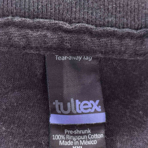 タルテックス TULTEX バンドプリントクルーネックTシャツ メンズ JPN:XXL