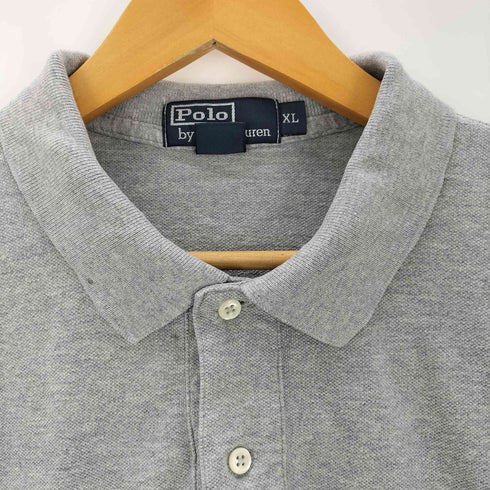 ポロラルフローレン POLO RALPH LAUREN 90S ポニー刺しゅう 鹿の子ポロシャツ メンズ XL