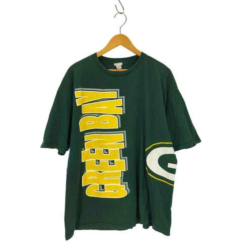TRUE-FAN 90S チーム両面プリント クルーネック 半袖Tシャツ メンズ