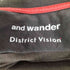 アンドワンダー and wander コットン 両面プリント クルーネックTシャツ メンズ JPN:3