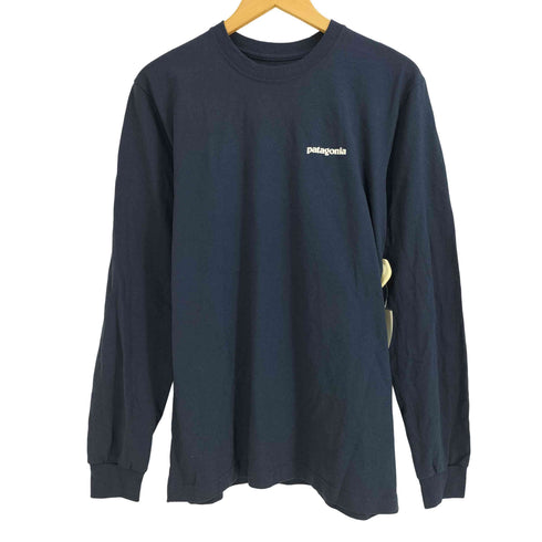 パタゴニア patagonia ロゴプリント 長袖カットソー メンズ import:XS
