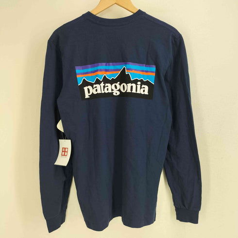 パタゴニア patagonia ロゴプリント 長袖カットソー メンズ import:XS