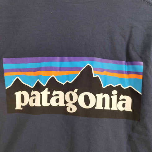 パタゴニア patagonia ロゴプリント 長袖カットソー メンズ import:XS
